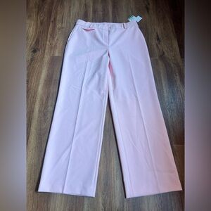 Anne Klein Light Pink Wide Leg Pants women’s size L New